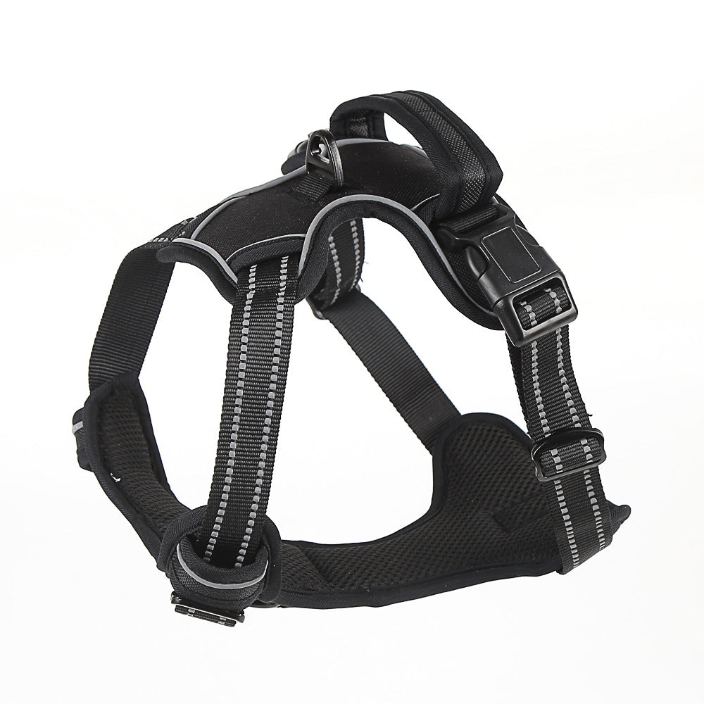 No-Pull Dog Harness – Breathable Reflective Pet Vest for Small, Medium & Large Dogs