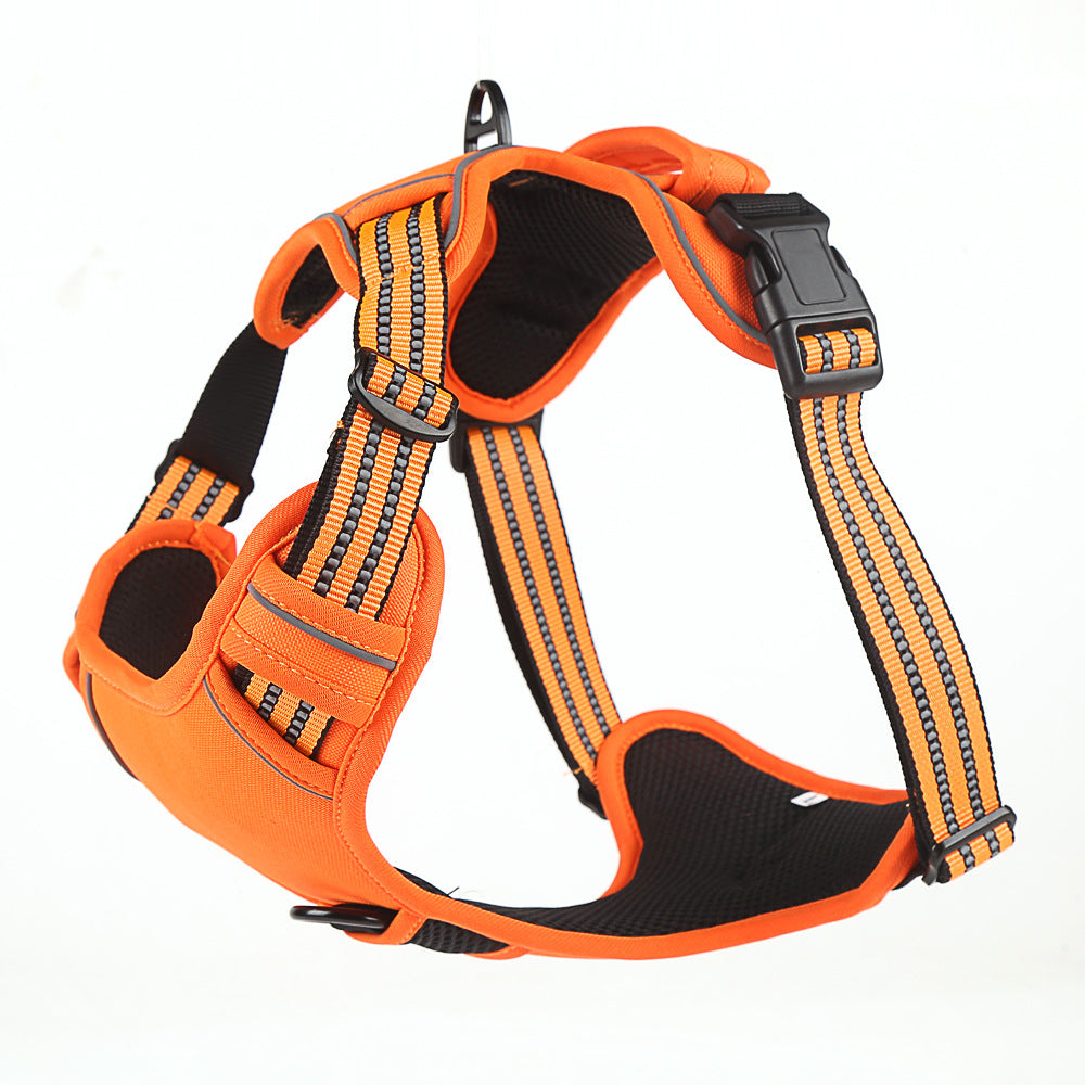 No-Pull Dog Harness – Breathable Reflective Pet Vest for Small, Medium & Large Dogs