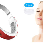 LED Photon Therapy V-shaped Slimming Facial Micro-current Electric Vibration Lifting Massager